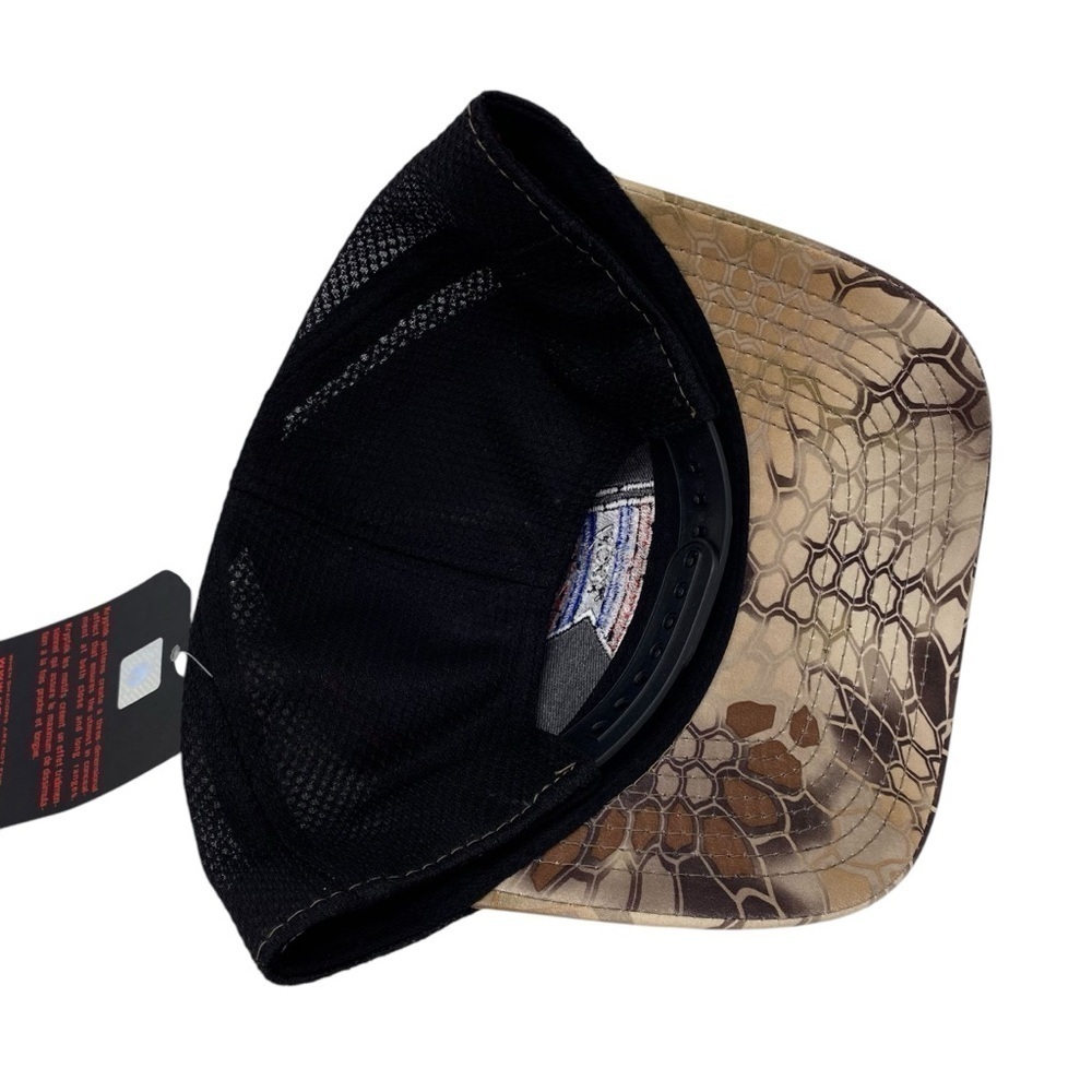 Kryptek Camouflage SnapBack American Commercial Barge Line Camo Hat New - Picture 7 of 9
